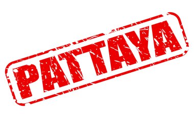Pattaya kırmızı damga metni