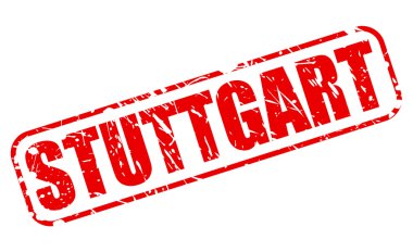Stuttgart kırmızı damga metni