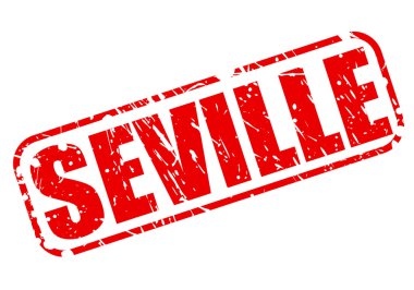 Seville kırmızı damga metni