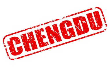Chengdu kırmızı damga metni