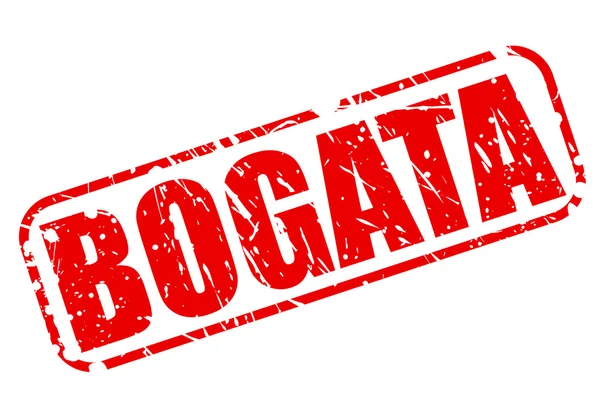 Bogata kırmızı damga metni