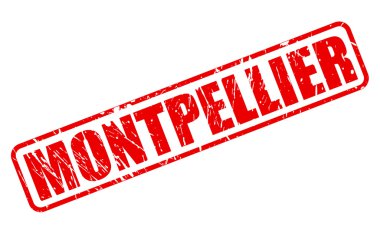 Montpellier kırmızı damga metni