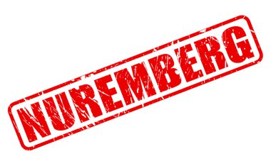 Nürnberg kırmızı damga metni