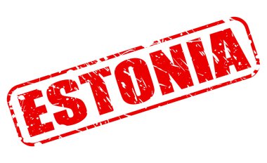 Estonya kırmızı damga metni