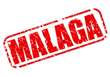 Malaga kırmızı damga metni