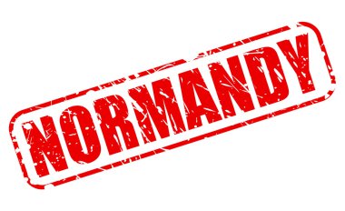 Normandiya kırmızı damga metni 