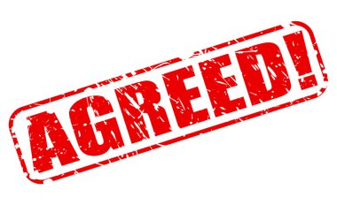 Kırmızı damga metni kabul