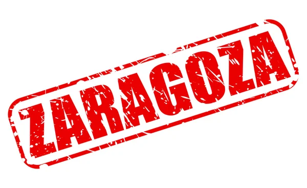 Zaragoza kırmızı damga metni
