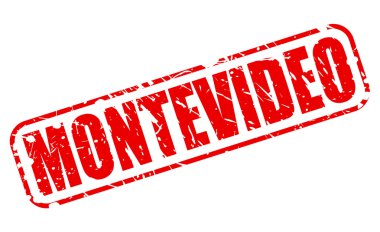 Montevideo kırmızı damga metni