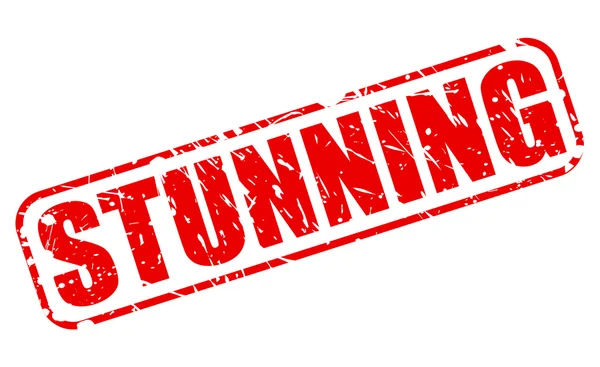 Çarpıcı kırmızı damga metni