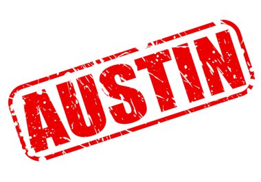 Austin kırmızı damga metni