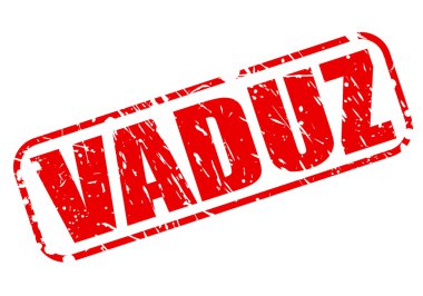 Vaduz kırmızı damga metni