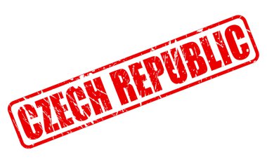 Çek Cumhuriyeti kırmızı damga metni