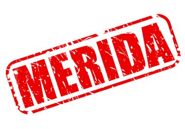 Merida kırmızı damga metni