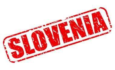 Slovenya kırmızı damga metni