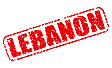 Lübnan kırmızı damga metni