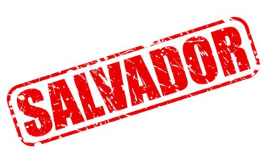 Salvador kırmızı damga metni