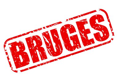 Bruges kırmızı damga metni