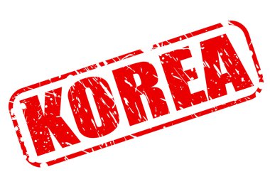 Kore kırmızı damga metni