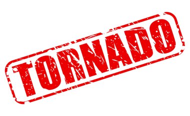 Kasırga kırmızı damga metni