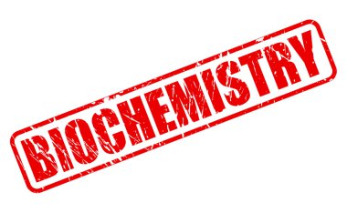 Biyokimya kırmızı damga metni