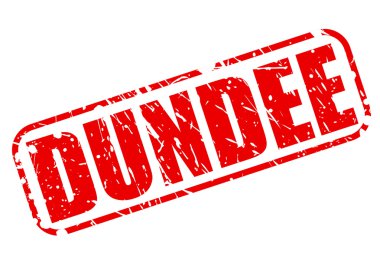 Dundee kırmızı damga metni