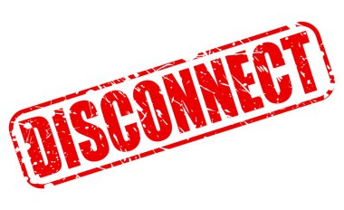 Kırmızı damga metni kesmek