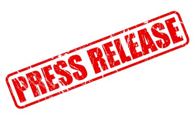 Basın açıklaması kırmızı damga metni