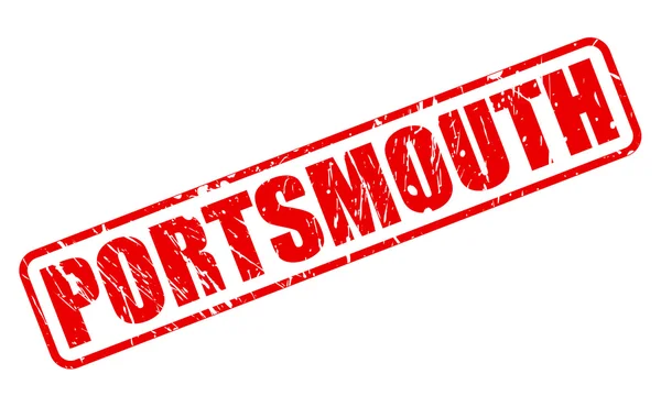 Portsmouth kırmızı damga metni