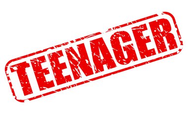 Genç kırmızı damga metni