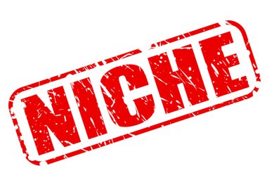 Niş kırmızı damga metni