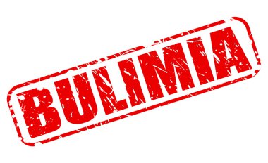 Bulimia kırmızı damga metni