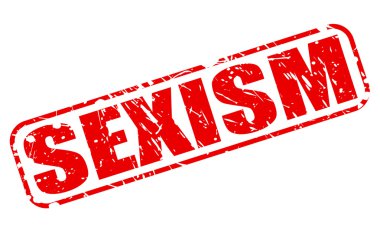 SEXISM red stamp text clipart