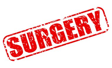 Cerrahi kırmızı damga metni