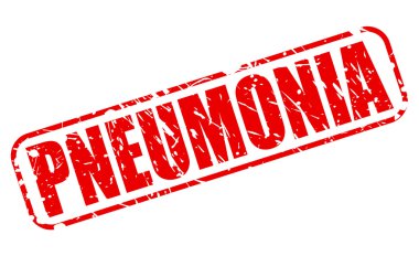 Pnömoni kırmızı damga metni