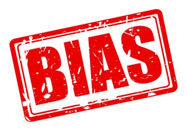 BIAS red stamp text clipart