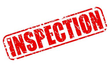 Muayene kırmızı damga metni