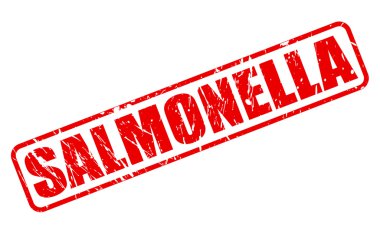 Salmonella kırmızı damga metni