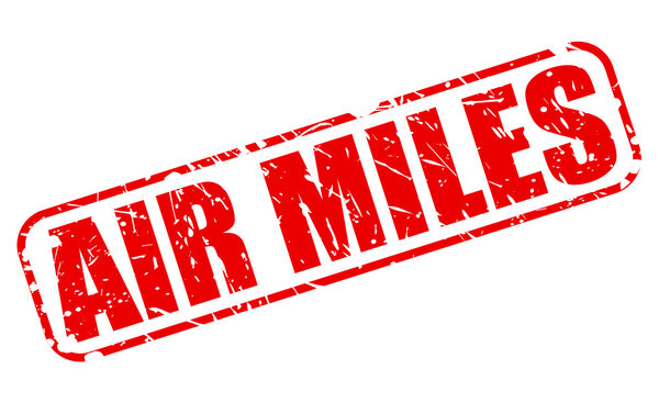 Красная марка AIR MILES
