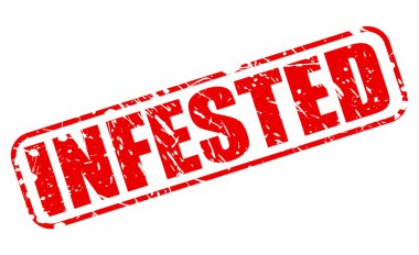 Kırmızı damga metni musallat