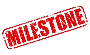 Kilometre taşı kırmızı damga metni