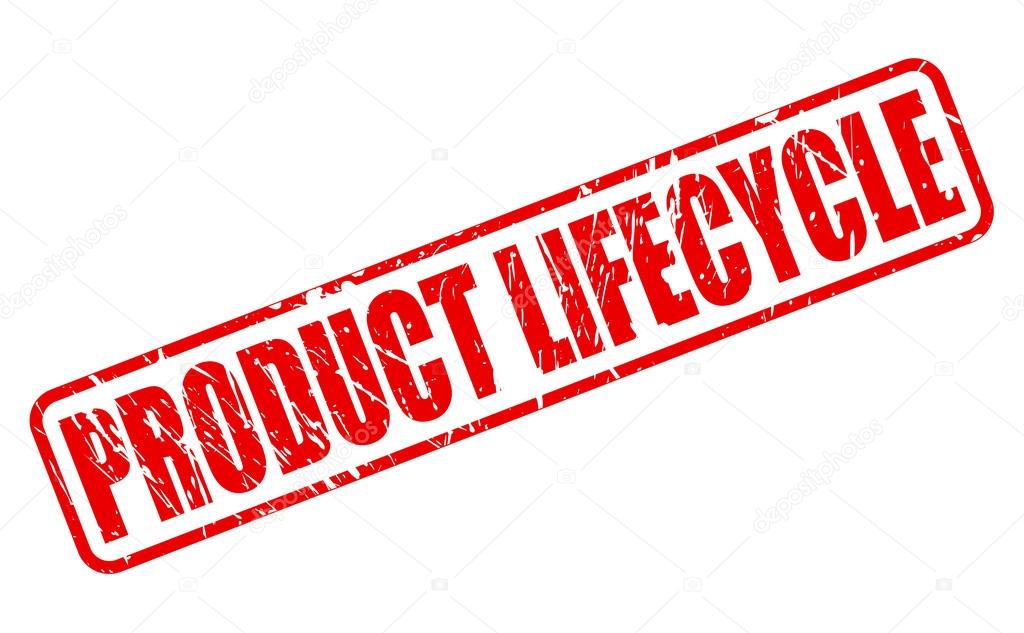 PRODUCT LIFECYCLE red stamp text