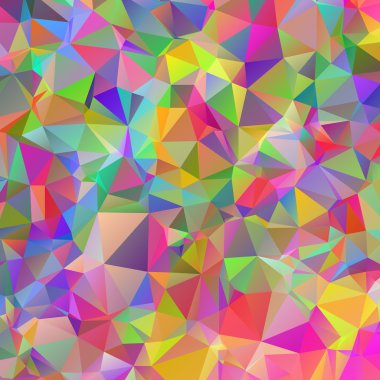 Soyut üçgen renkli doku