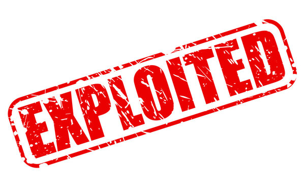 ВЗРЫВЧАТЫЙ текст красной печати
