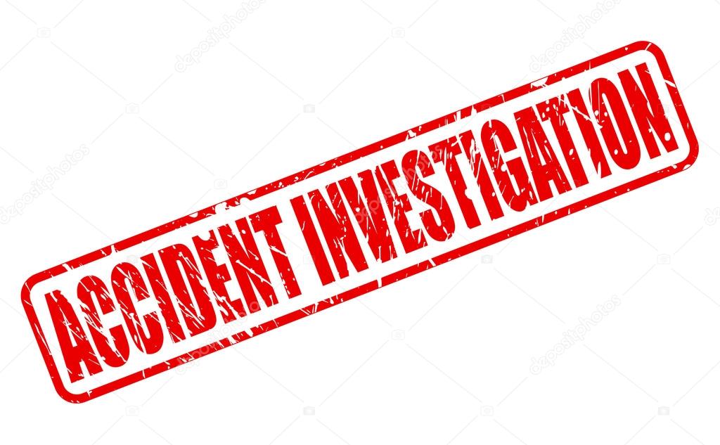 ACCIDENT INVESTIGATION red stamp text Stock Vector Image by ©pockygallery 89577718