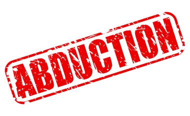 Kaçırma kırmızı damga metni