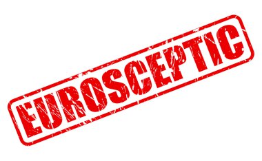 Eurosceptic kırmızı damga metni