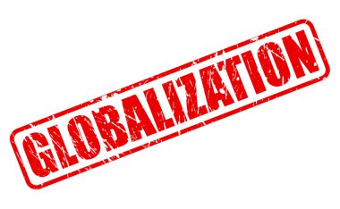 Küreselleşme kırmızı damga metni