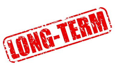 Uzun vadeli kırmızı damga metni