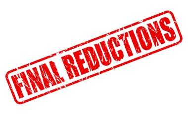 Son indirimleri kırmızı damga metni